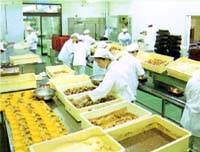 フードセンター流れ作業